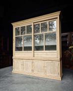 Prachtige oosterse vitrinekast | Naturel - wit #2547, Huis en Inrichting, Kasten | Buffetkasten, Niet ingevuld, 200 cm of meer