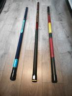 3 vaste Hengels, Watersport en Boten, Hengelsport | Algemeen, Ophalen, Vaste hengel