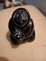 Vintage Inuit Figurine - Knielende Vrouw, Ophalen of Verzenden