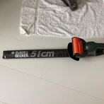 Elektrische heggenschaar black& decker 51 cm, Ophalen of Verzenden, Gebruikt, Elektrisch