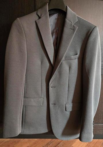 Stijlvol colbert van WAM - Maat 46 - Groen met zwart  beschikbaar voor biedingen