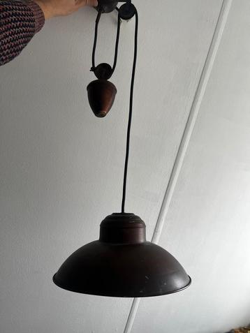 Koperen hang lamp beschikbaar voor biedingen
