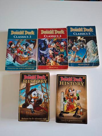 Donald Duck Classics en History beschikbaar voor biedingen