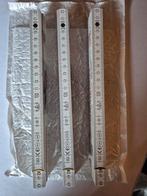 3 Nieuwe Duimstokken - 2 Meter, Ophalen of Verzenden