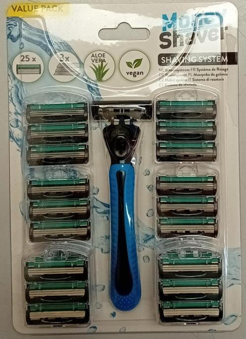 Te Koop: Een scheersysteem met drie mesjes, nieuw., Sieraden, Tassen en Uiterlijk, Uiterlijk | Gezichtsverzorging, Nieuw, Reiniging