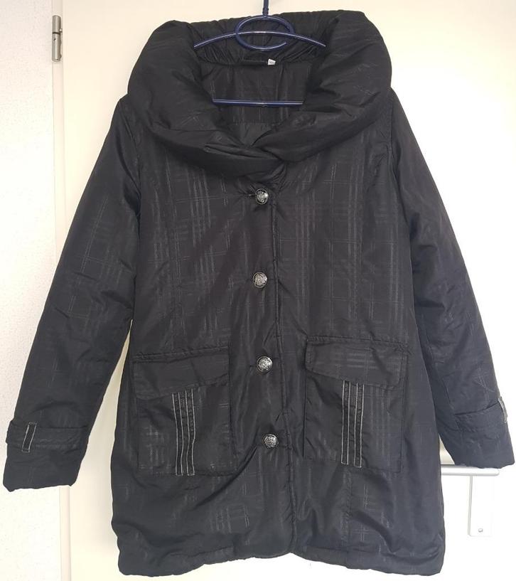 Winter jas maat L zwart Pescara, Kleding | Dames, Jassen | Winter, Gedragen, Maat 42/44 (L), Zwart, Ophalen of Verzenden