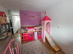 Super cool prinsessen bed MET glijbaan! So much fun!, Kinderen en Baby's, Kinderkamer | Stapelbedden en Hoogslapers, Ophalen, Zo goed als nieuw