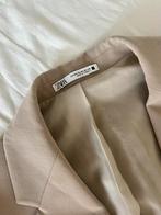 Stijlvol beige Zara kostuum - Maat M, Ophalen of Verzenden, Zo goed als nieuw, Beige