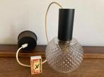 Vintage stekel glazen bol bolletje hanglampje zee egel lamp, Huis en Inrichting, Gebruikt, 50 tot 75 cm, Ophalen of Verzenden