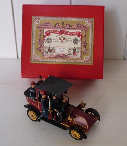 Mignot set 1543 ‘le taxi de la Marne’ avec boite d'origine, Hobby en Vrije tijd, Modelbouw | Figuren en Diorama's, Zo goed als nieuw