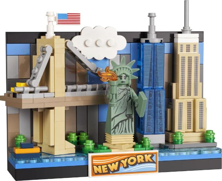 LEGO | Creator | Ansichtkaart New York | 40519, Kinderen en Baby's, Speelgoed | Duplo en Lego, Nieuw, Lego, Complete set, Ophalen of Verzenden