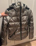 SALE! Mooie Goldbergh Ski Winterjas metallic zilver, 38 ZGAN, Maat 38/40 (M), Overige kleuren, Ophalen of Verzenden, Zo goed als nieuw