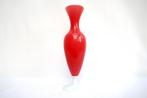 Empoli - vaas - jaren 60 Italië, Ophalen, Minder dan 50 cm, Rood, Glas