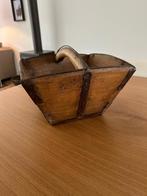 Antieke Houten Rijstmand met Handvat, Antiek en Kunst, Ophalen of Verzenden