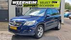 Volkswagen Tiguan 1.4 TSI Trend&Fun 4Motion nieuwe distribut, Auto's, Parkeersensor, Gebruikt, 4 cilinders, Blauw