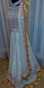 Mirror lehenga, Maat 42/44 (L), Ophalen of Verzenden, Zo goed als nieuw, Zwart