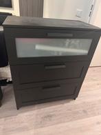 Ikea Brimnes Ladekast - 3 Lades, Huis en Inrichting, Kasten | Ladekasten, Ophalen, Kunststof, Gebruikt, 50 tot 100 cm