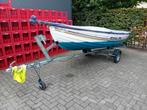 texas 380, poleyester zeilboot, Watersport en Boten, Ophalen, Elektrisch, Zo goed als nieuw, Minder dan 70 pk