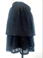 Zwart kanten rokje, Zwart, Maat 42/44 (L), Ophalen of Verzenden, True Spirit