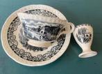 Boerenhoeve kopje plus eierdopje, Antiek en Kunst, Antiek | Servies los, Ophalen of Verzenden