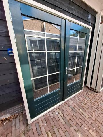 Openslaande tuindeuren dubbel glas deuren terrasdeuren pui  beschikbaar voor biedingen