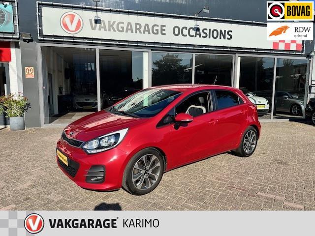 Kia Rio 1.4 CVVT DynamicLine (bj 2015, automaat), Auto's, Kia, Bedrijf, Te koop, Rio, ABS, Achteruitrijcamera, Airbags, Airconditioning