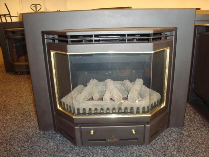 Barbas Panolux 52 inbouwgashaard--2 jaar garantie--, Huis en Inrichting, Kachels, Gebruikt, Inbouw, Gaskachel, Gas