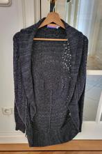 Khujo vest, gebreid, grijs, maat L, Maat 38/40 (M), Khujo, Ophalen of Verzenden, Zo goed als nieuw