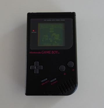Nintendo Game Boy Classic Play It Loud Editie in het Zwart beschikbaar voor biedingen