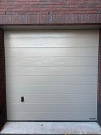 Hormann LPU 42 sectionale Garagedeur RAL7030 steengrijs, Doe-het-zelf en Verbouw, Ophalen, Garagedeur, Zo goed als nieuw, Schuifdeur