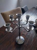 Kandelaar 5-arms, 30cm hoog, Huis en Inrichting, Woonaccessoires | Kandelaars en Kaarsen, Gebruikt, 25 tot 50 cm, Ophalen of Verzenden