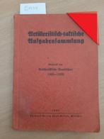 Artelleristisch-tactische Aufgabensamlung (1940), Verzenden, Landmacht, Duitsland, Boek of Tijdschrift
