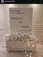 Welkomstbord te huur, Ophalen of Verzenden, Nieuw, Geboorte of Huwelijk