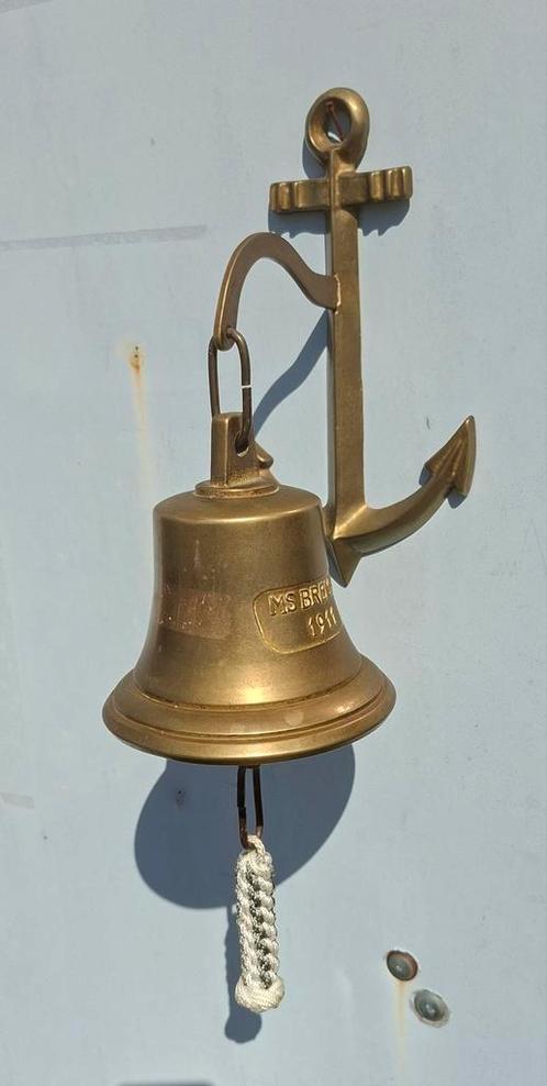 Antieke scheepsklok MS Bremen 1911, Antiek en Kunst, Antiek | Koper en Brons, Ophalen