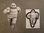 Stickers /sticker Michelin Bibemdum 2x staand, Verzamelen, Ophalen of Verzenden, Zo goed als nieuw