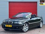 BMW 3-Serie 2.2CI 170PK Cabriolet /Cruise/Stoelverwa./Airco, 2171 cc, Achterwielaandrijving, Cabriolet, Zwart
