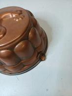Antieke koperen puddingvorm met haan decoratie, Antiek en Kunst, Antiek | Keukenbenodigdheden, Ophalen of Verzenden