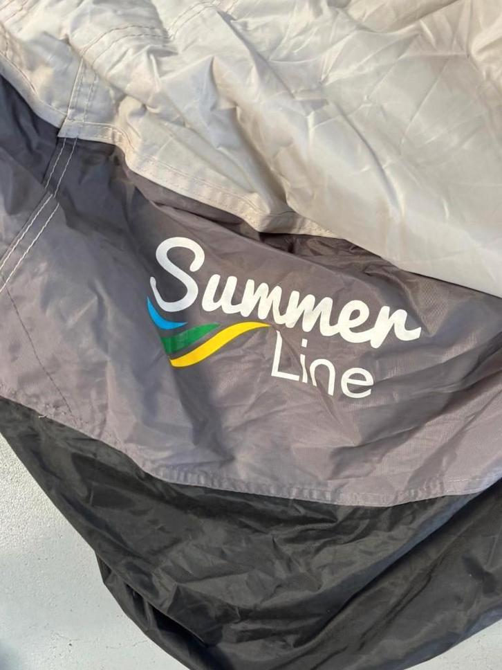 Summerline opblaasbare voortent incl. handpomp, Caravans en Kamperen, Tenten, tot en met 4, Zo goed als nieuw, Ophalen