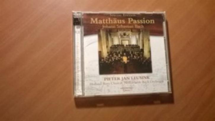 2-CD Matthäus Passion - Johann Sebastian Bach, Cd's en Dvd's, Cd's | Klassiek, Zo goed als nieuw, Overige typen, Barok, Ophalen of Verzenden