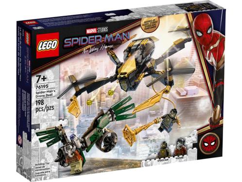Lego Spider-Man's droneduel (76195) Nieuw, Kinderen en Baby's, Speelgoed | Duplo en Lego, Nieuw, Lego, Complete set, Ophalen of Verzenden