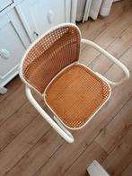 Vintage webbing stoelen in Thonet stijl, Ophalen, Gebruikt, Twee, Wit