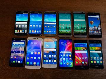 Partij smartphones beschikbaar voor biedingen