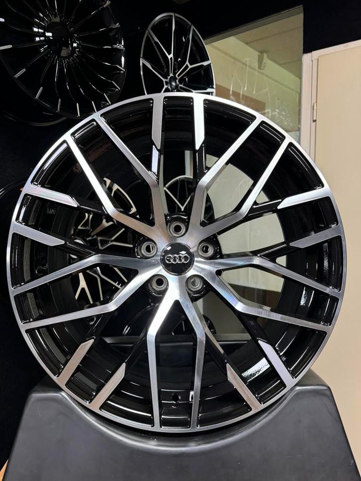 20 inch velgen voor Audi R8 look 5x112 A4 A5 A6 A7 Q3 Q5 VW, Auto-onderdelen, Banden en Velgen, Velg(en), 20 inch, Personenwagen