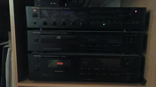 Rotel Hi-fi set, Audio, Tv en Foto, Stereo-sets, Zo goed als nieuw, Cassettedeck, Cd-speler, Tuner of Radio, Overige merken, Losse componenten