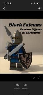 Lego black falcon minifigures, custom variaties, Kinderen en Baby's, Speelgoed | Duplo en Lego, Verzenden, Zo goed als nieuw