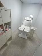 Inboedel schoonheidssalon / behandel stoel wit, Ophalen of Verzenden