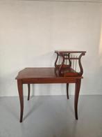 Klassiek art nouveau jugendstil harp bijzettafeltje., Ophalen