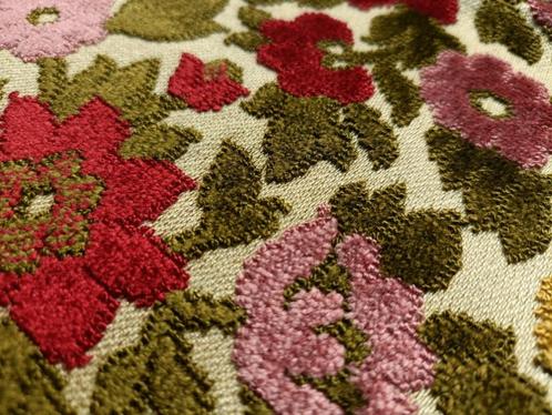 Grootmoeders tijd ovale stoffen onderzetter 46x35 cm (EL1), Huis en Inrichting, Woonaccessoires | Onderzetters, Gebruikt, Ophalen of Verzenden