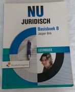 NU Juridisch Basisboek A - Jasper Brik, Ophalen of Verzenden, MBO, Gamma, Jasper Brik