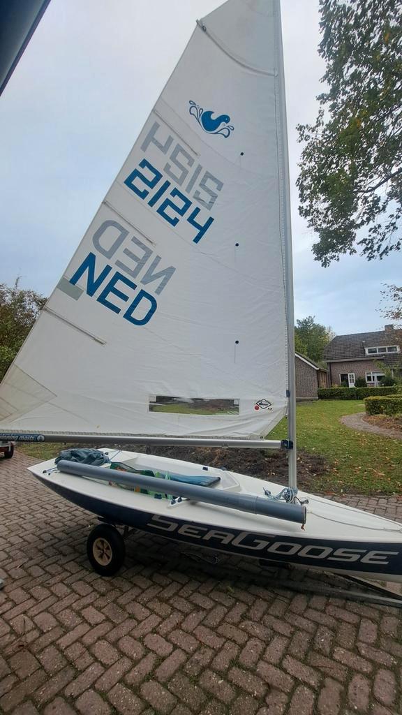 Splash Zeilboot te koop, Watersport en Boten, Open zeilboten, Gebruikt, Overige typen, 3 tot 6 meter, Polyester, Geen motor, Overige brandstoffen